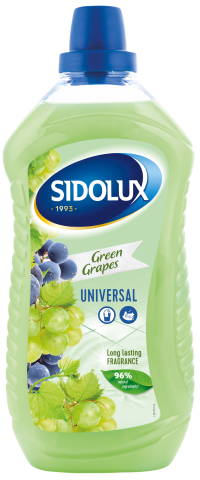 Sidolux Soda Power čistič PVC, dlažba 1l Zelené hrozny